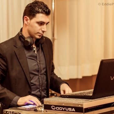DJ Eddie at an engagement