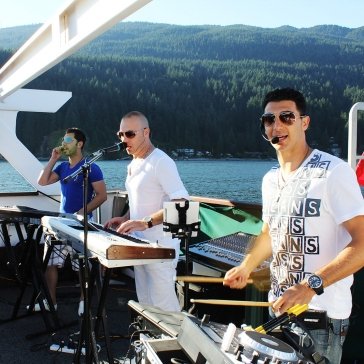 DJ Eddie at a Boat Cruise Party