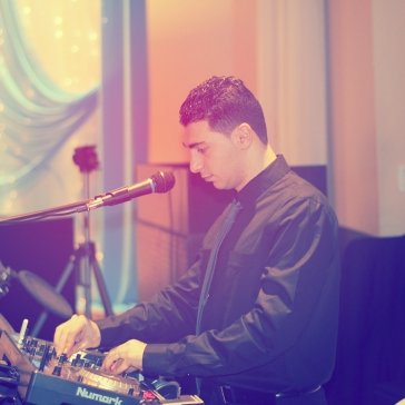 Drumming at an Engagement Party