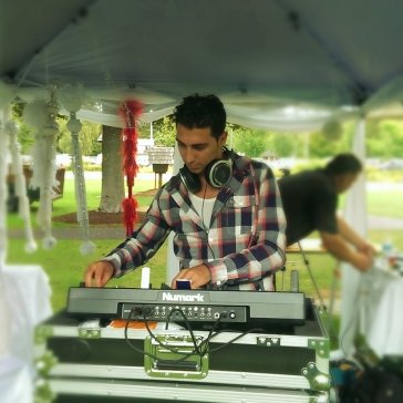 DJ Eddie at a Park