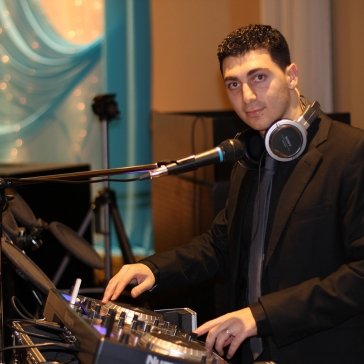 DJ Eddie at an Engagement