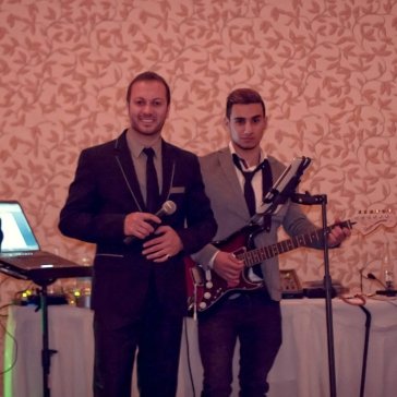 Alen Elias, Eddie, Sargon, & Edmon at a Wedding Party