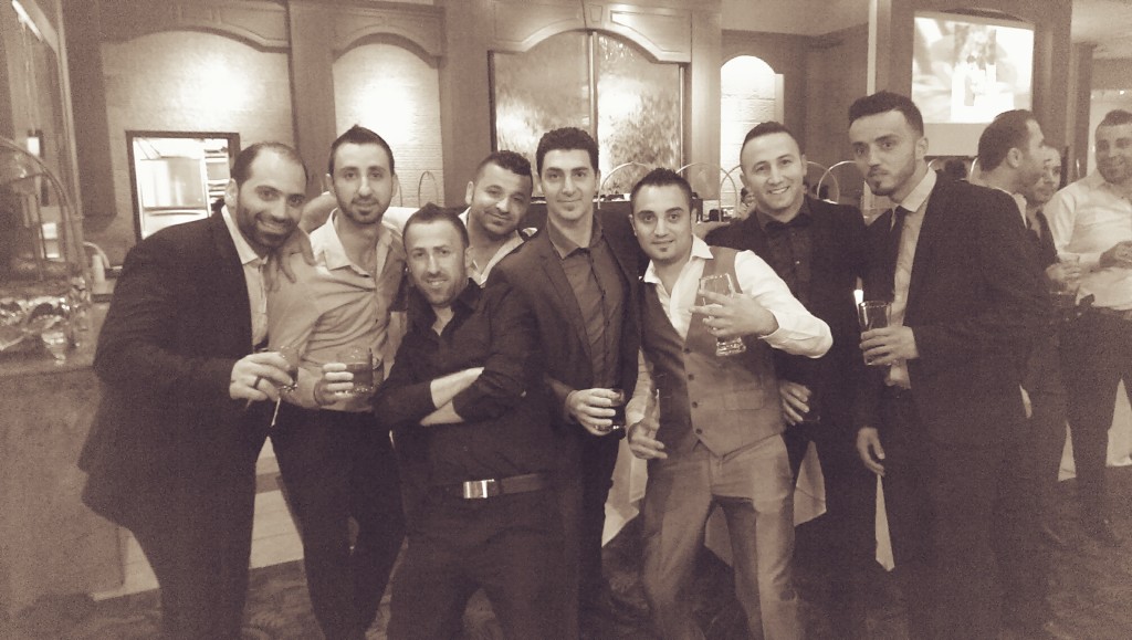 DJ Eddie with friends