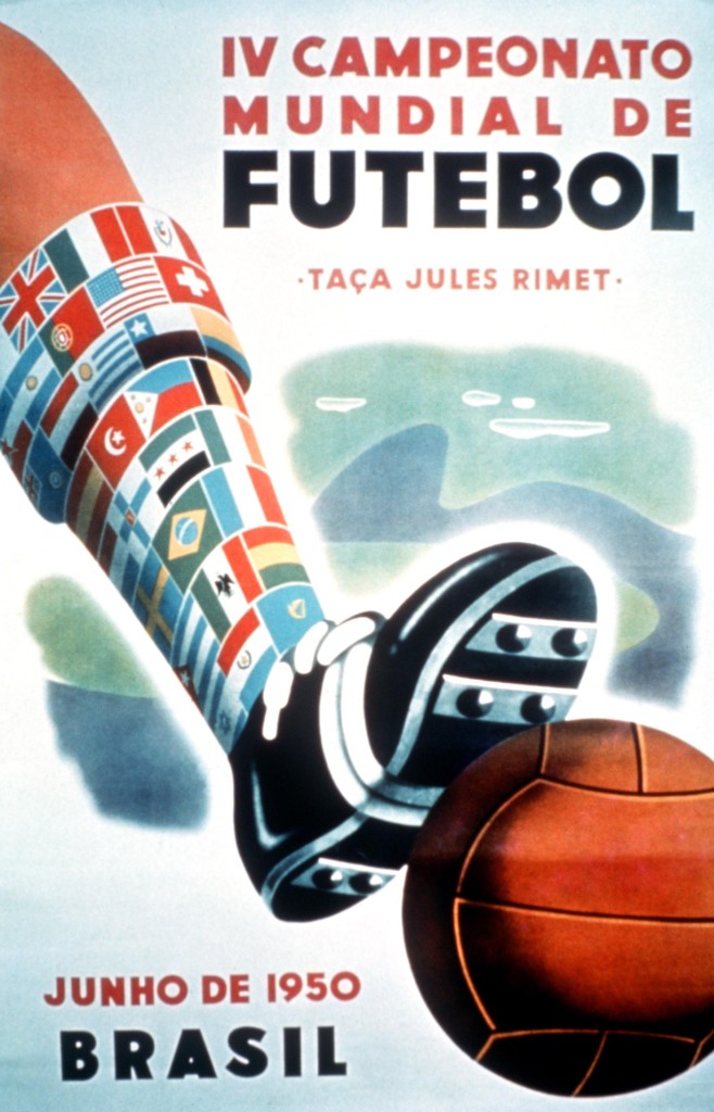 1950 World Cup Poster Brazil