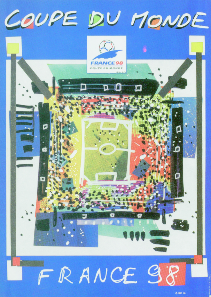 1998 World Cup Posters France