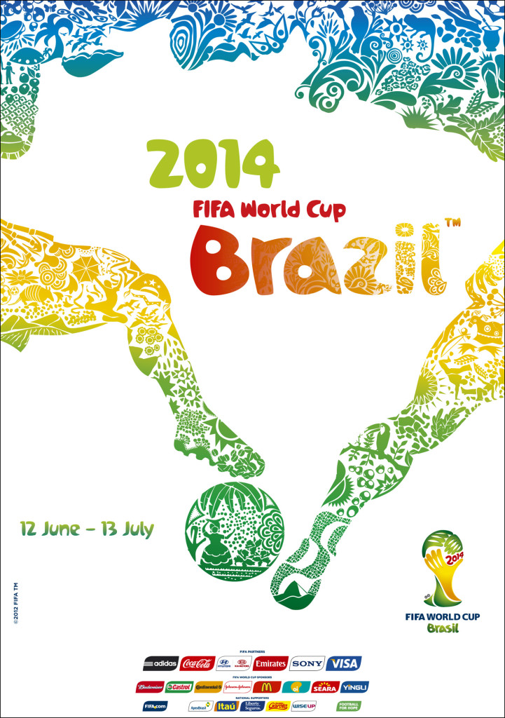 2014 World Cup Poster Brazil