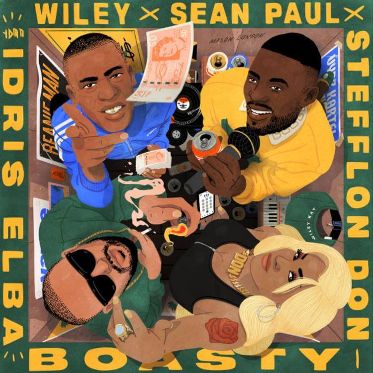 Boasty - Sean Paul, Stefflon Don, Wiley ft Idris Elba