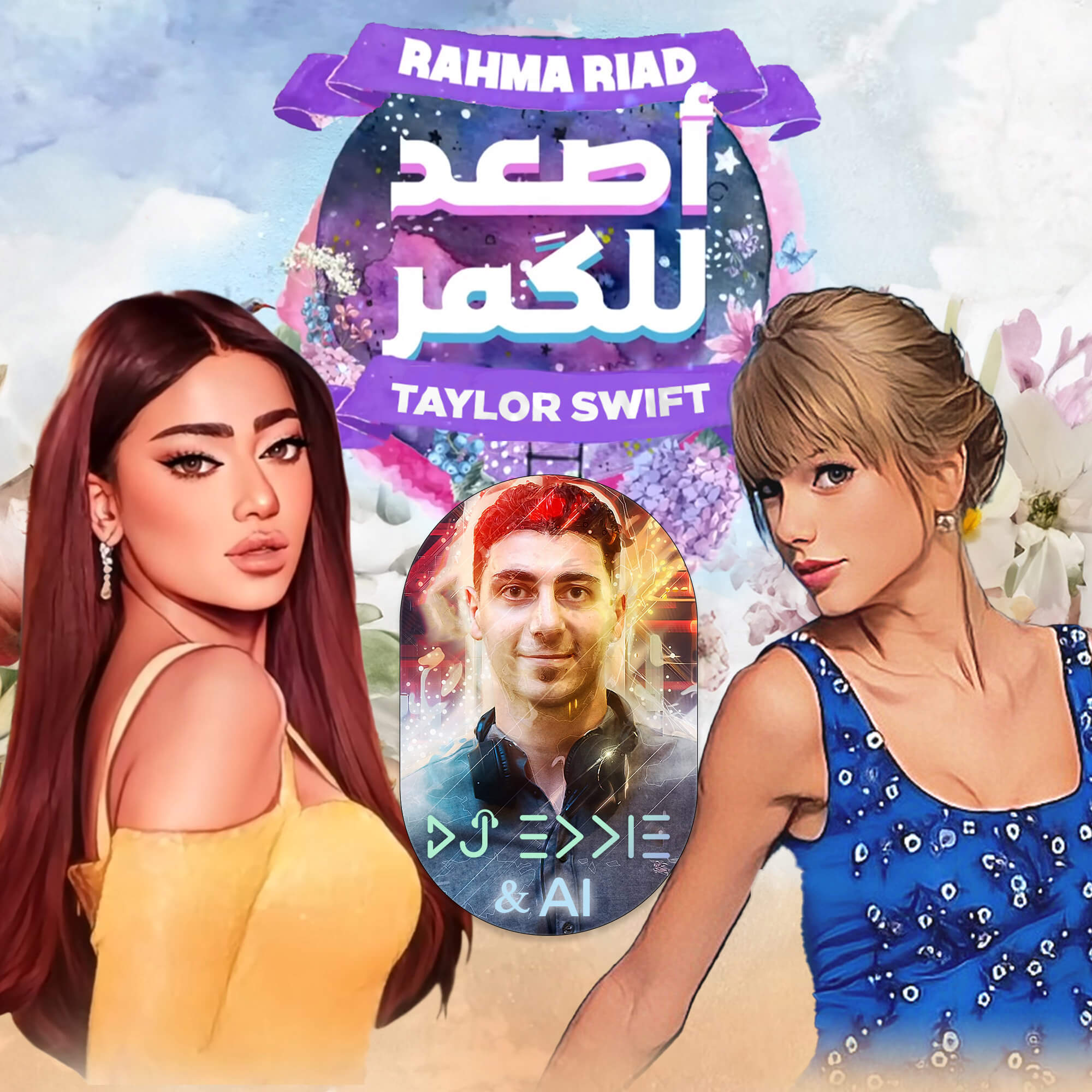 اصعد للكمر ريميكس دي جي ايدي Asaad lel Goumar remix with Taylor Swift & Rahma Riad by DJ Eddie & AI